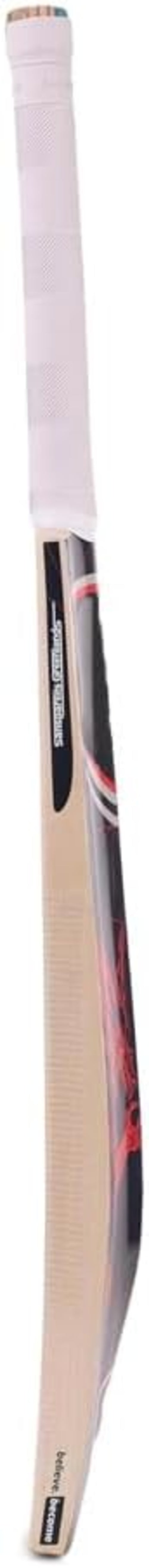 KLR Plus Kashmir Willow Cricket Bat, Handcrafted Grade R Willow with